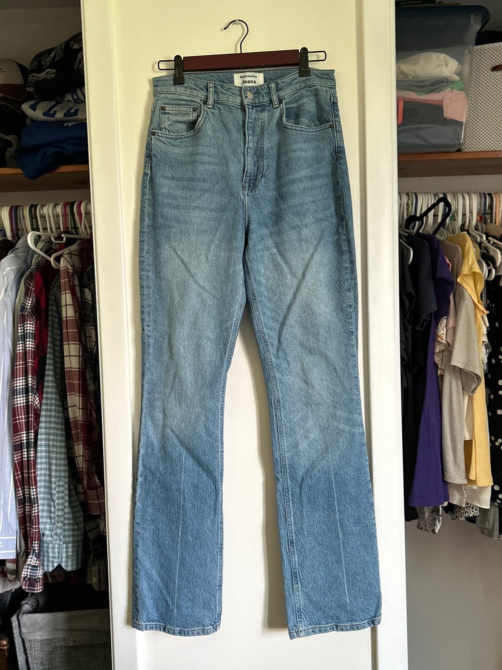 Reformation Straight Leg Jeans